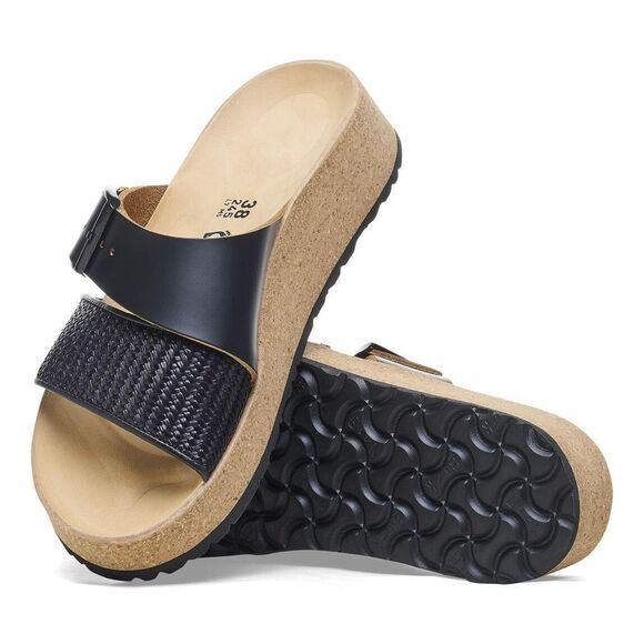 Birkenstock Shoes - NEW Papillio by Birkenstock Almina French Piping Sandal in Black NIB Boho-Chic